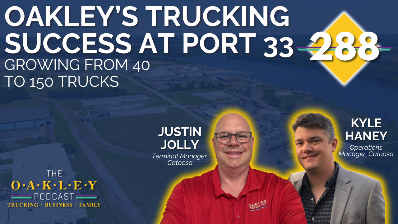 Oakley’s Trucking Success at Port 33: Growing from 40 to 150 Trucks