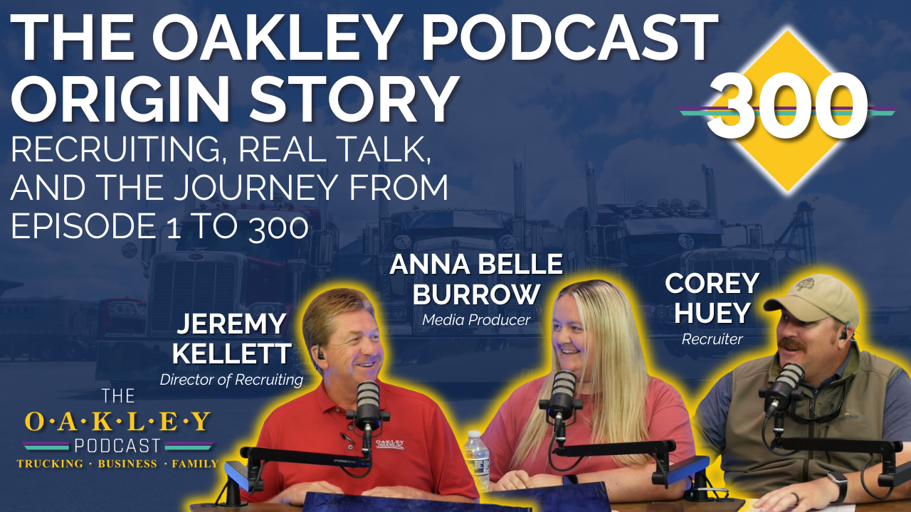 The Oakley Podcast Origin Story: Recruiting, Real Talk, and the Journey from Episode 1 to 300